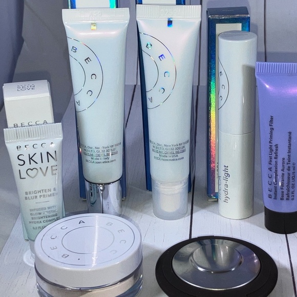 ๐ BECCA Assorted Beauty Makeup Products Primer, Powder,Lipstick+ New - Picture 4 of 15